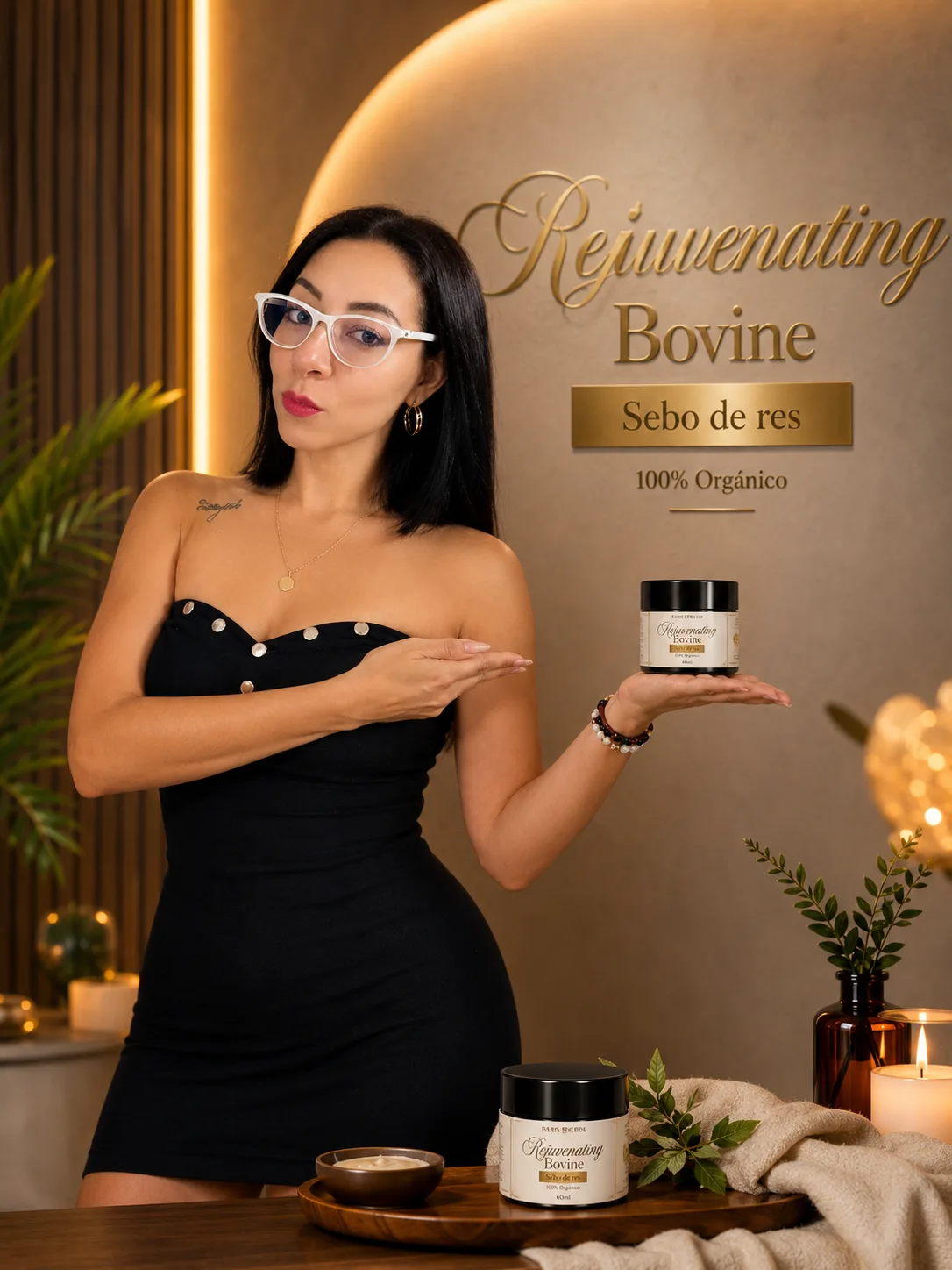 Rejuvenating Bovine crema de sebo de res
