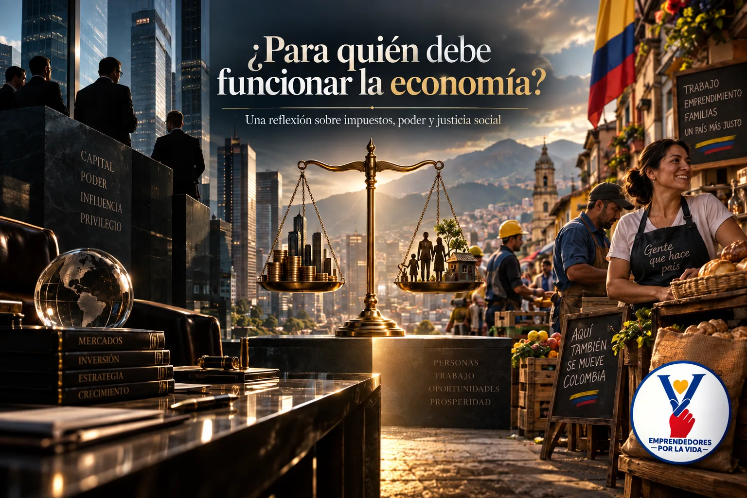 ¿Para quién debe funcionar la economía?